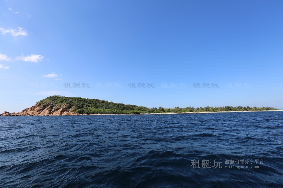三亞旅游游艇租賃，三亞港至東島航線