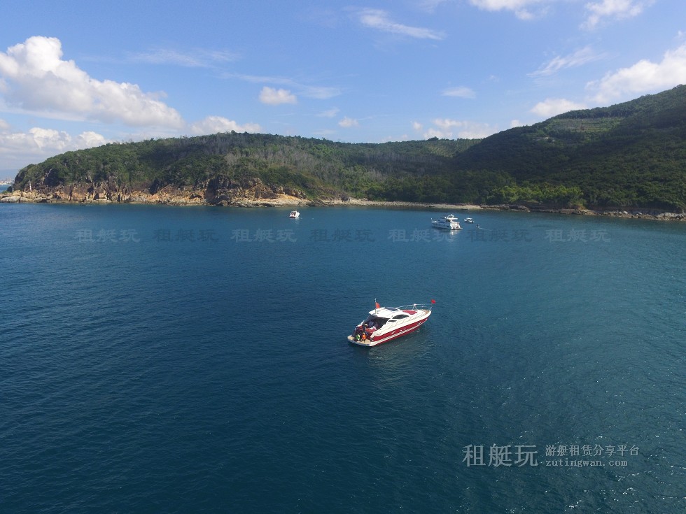 三亞旅游游艇租賃，三亞港至三亞角航線