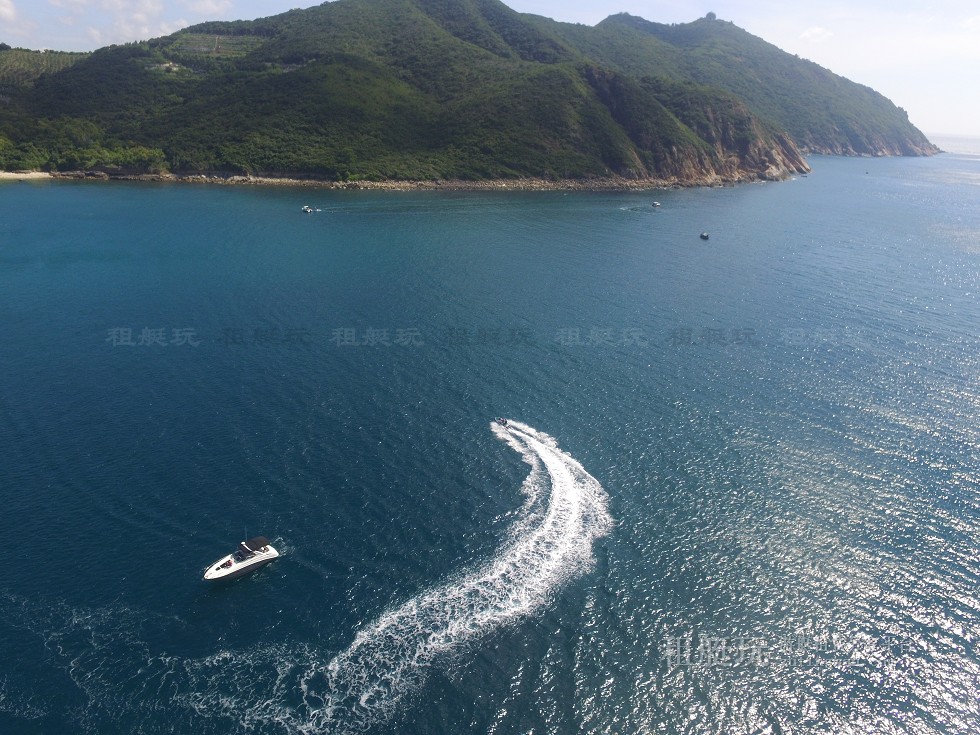 三亞旅游游艇租賃，三亞港至三亞角航線