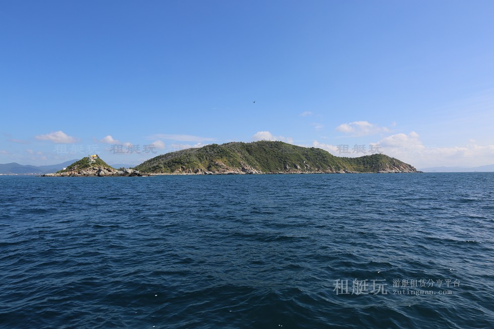 三亞旅游游艇租賃，三亞港至西島航線
