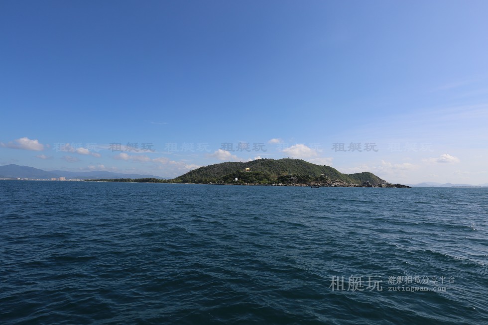 三亞旅游游艇租賃，三亞港至西島航線